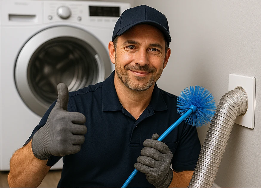 Safe Dryer Vent Cleaning Process 